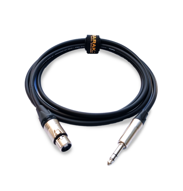 כבל (נקבה)NEUTRIK+KLOTZ  TRS-XLR