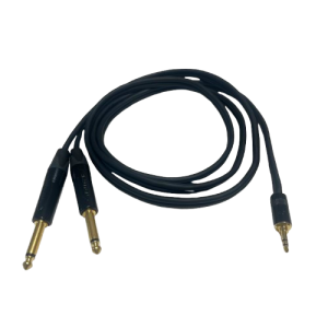 כבל סטריאו 2x)PL6.3-PL3.5)