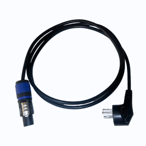 כבל חשמל powerCON לישראלי יצוק