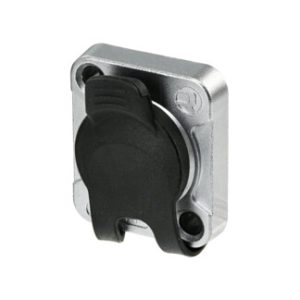 מחבר XLR זכר לפאנל כולל כיסוי IP65 REAN BY NEUTRIK