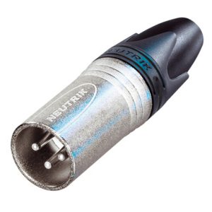 מחבר XLR זכר לכבל NEUTRIK   NC3MXX