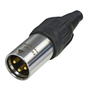 מחבר XLR זכר לכבל NEUTRIK OUTDOOR NC3MX-TOP