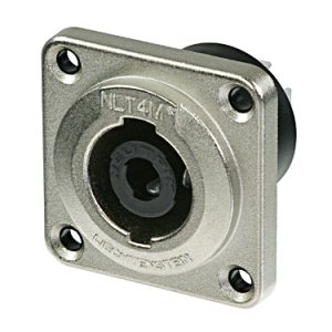 מחבר ספיקון 4 מגעים ממתכת NEUTRIK NLT4MP