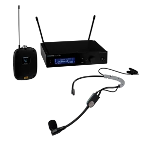 מערכת מיקרופון מדונה אלחוטית דגם SLXD14+/SM35 מבית Shure