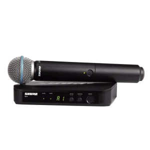 מערכת אלחוטית עם מיקרופון Shure BLX24E/B58-G18